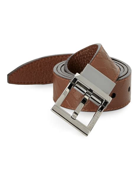 burberry belt brown